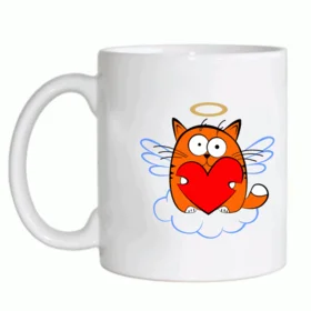 Прикольные кружки: котик